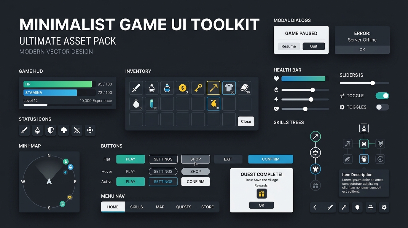 Minimalist UI Toolkit